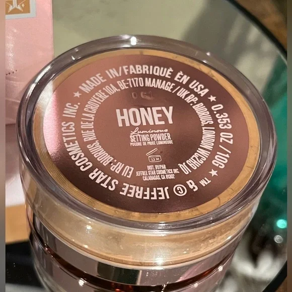 Jeffree Star Luminous Setting Powder, in shade Honey, NEW! - Picture 4 of 8